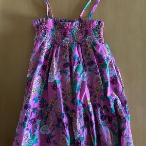 Janie and Jack - The Leilani Floral Smocked Sundress, Size 5